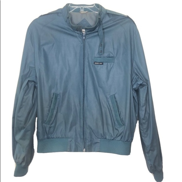 Vintage Members Only Blue Jacket Sz 46 - Picture 1 of 14